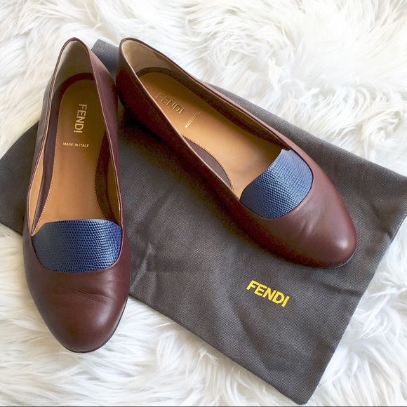 Fendi Shoes - FINAL PRICE 😉Color block Fendi Flats